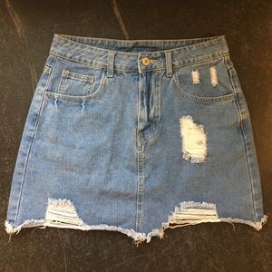 Denim Miniskirt